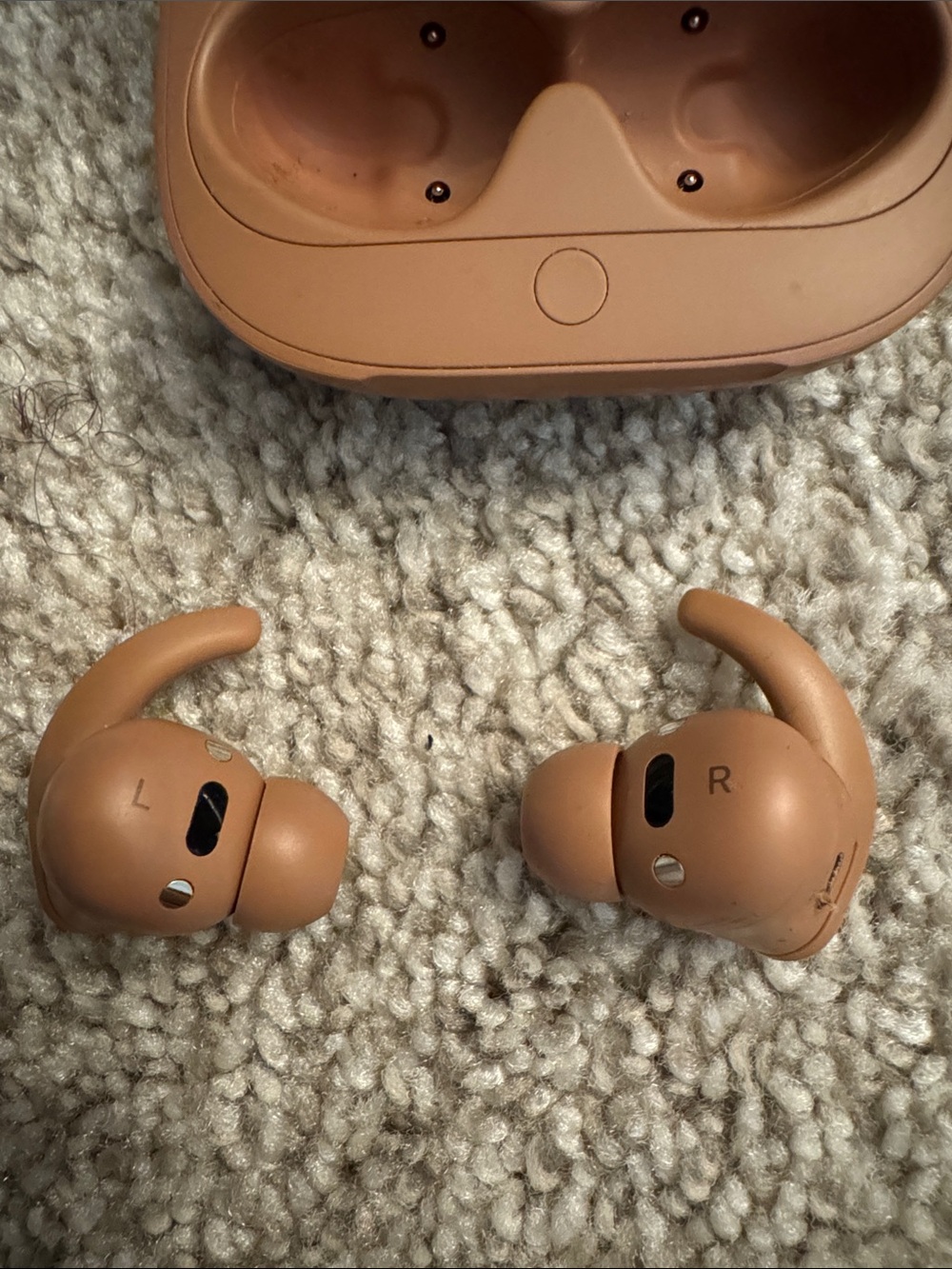 Beats by Dre Beats x Kim True Wireless Earbuds in Brown/Tan - Picture 10 of 14